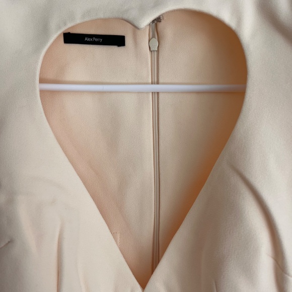 ALEX PERRY Monroe Heart Midi Dress - Picture 5 of 5
